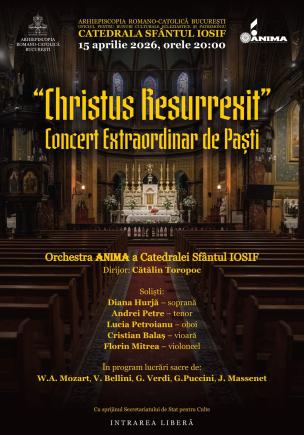 Concert Pascal la Catedrala Sfântul Iosif din București