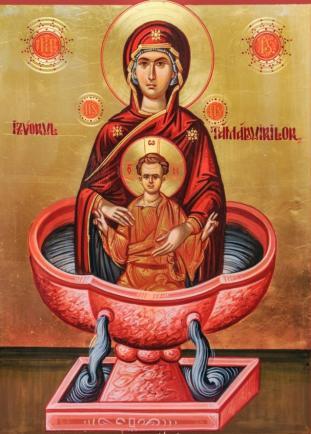 Izvorul Tămăduirii, sărbătoarea care amintește de una dintre minunile Maicii Domnului