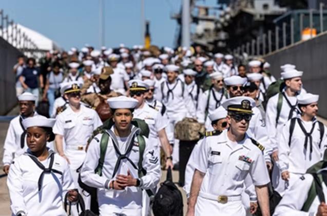 Portavionul american USS Gerald Ford se întoarce în SUA după 11 luni de desfășurare: cea mai lungă misiune de la Războiul din Vietnam