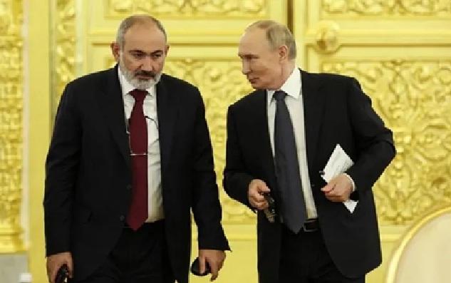 Putin avertizează Armenia: „criza din Ucraina” a început odată cu „tentativele sale de aderare la UE”