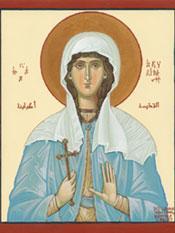 Calendar ortodox 13 iunie: Sfânta Muceniţă Achilina