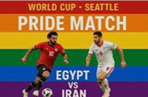 Partida Egipt-Iran va fi celebrată drept „Meciul Mândriei LGBTQ+”, în ciuda protestelor oficiale