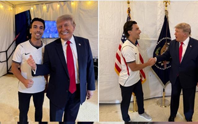 „Acum înțeleg visul american”: Un britanic vizitează America pentru Cupa Mondială și ajunge să se întâlnească cu Trump