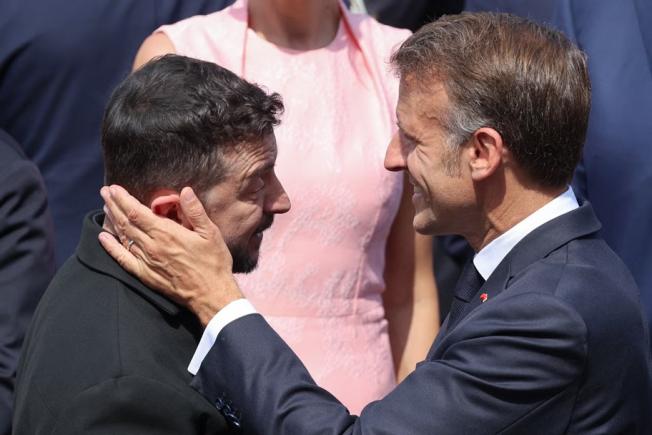 Zelenski: „Nu am consumat cocaină împreuna cu Macron”