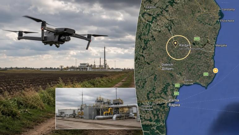 Bulgaria o convoacă pe ambasadoarea Ucrainei după prăbușirea unei drone în apropierea unui gazoduct