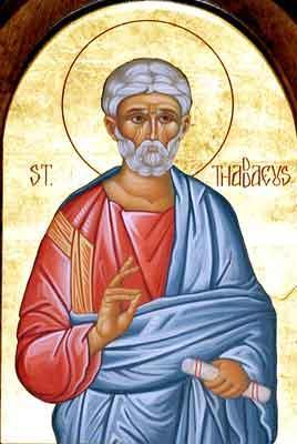 Calendar ortodox 21 august: Sfântul Apostol Tadeu