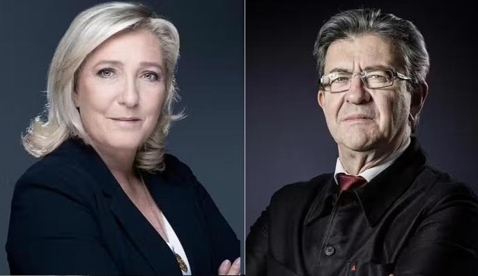 Alegeri prezidențiale în Franța: Marine Le Pen conduce detașat iar Jean-Luc Mélenchon duce extrema stângă în turul al doilea al alegerilor din 2027