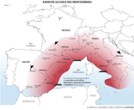 CIA: Rusia pregătește atacuri cu drone lansate de pe nave din Marea Mediterană împotriva Spaniei, Franței și Italiei