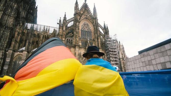 Din cei 100 de miliarde de euro de ajutor acordat de Berlin Ucrainei, cea mai mare parte a ajuns în... Germania