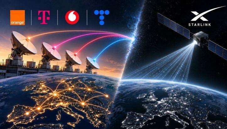 SpaceX își lasează rețeaua de telefonie mobilă, iar acțiunile marilor operatori se prăbușesc. Musk: „O zi mare pentru Starlink Mobile”