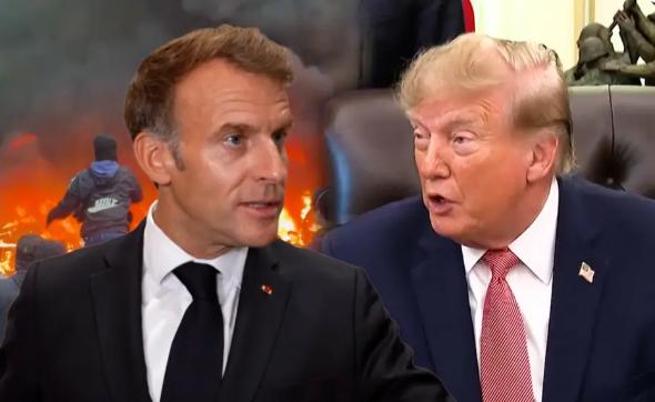 Majoritatea francezilor sunt de ACORD cu Trump că migrația este de vină pentru revoltele de extremă stânga, arată un sondaj realizat după ce Macron a criticat „comentariile stupide” ale acestuia