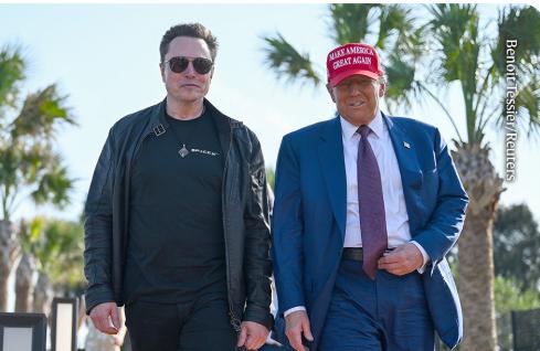 În timp ce democrații își pregătesc anchetele pentru ziua în care vor prelua Congresul,Trump sare în apărarea lui Elon Musk: ”Trebuie să ne protejăm geniile”