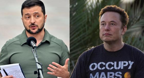 Musk îl atacă pe Zelenski, cu propriile lui cuvinte: „Zelenski însuși a recunoscut că folosește Starlink pentru atacuri ofensive cu drone”