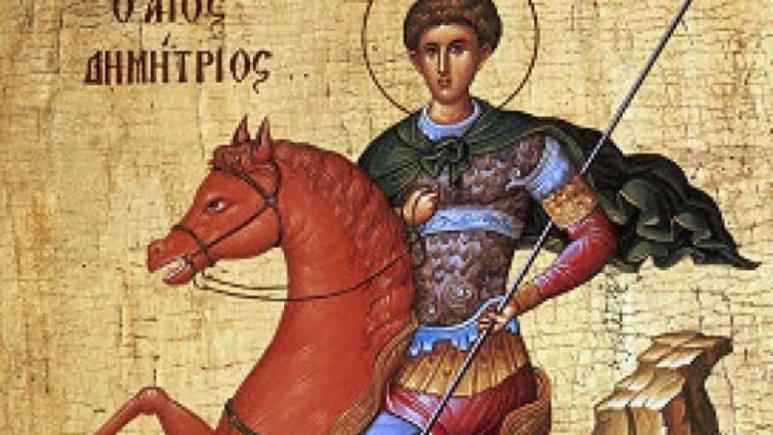 Calendar ortodox 26 octombrie: Sfâtul Mare Mucenic Dimitrie, izvorâtorul de mir