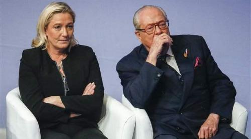 Liderul istoric al extremei-drepte franceze, suspendat din partid de fiica sa. “Mi-e jenă că purtăm acelaşi nume”
