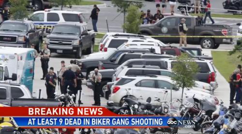 SCANDAL între bikeri, în Texas: 9 morți și zeci de răniți