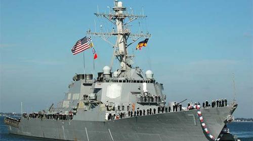 Incident în Marea Neagră: distrugătorul american USS Ross, forțat de avioanele rusești să se retragă în apele internaționale