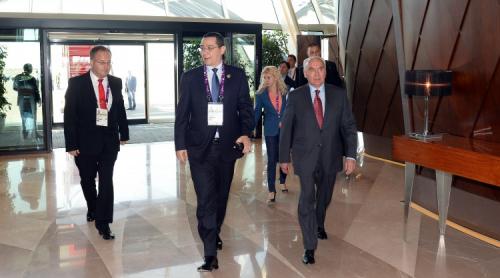 Victor Ponta, prezent la deschiderea Jocurilor Europene de la Baku
