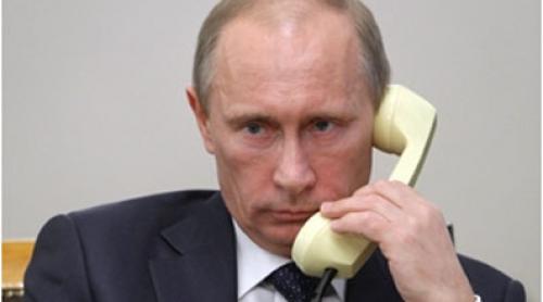 Putin l-a sunat pe Obama, după patru luni de tăcere