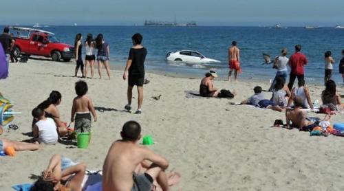 Legea Turismului va sancționa mai blând gherțoii. Ce amendă riști dacă intri cu mașina pe plajă
