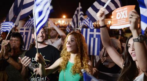 UPDATE GRECIA. Peste 60% au spus NU propunerii creditorilor internaţionali. Manifestaţie de fericire la Atena (GALERIE FOTO)
