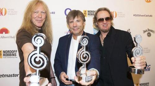 Iron Maiden, premiul O2 Silver Clef pentru „excepţionala contribuţie la muzica britanică”
