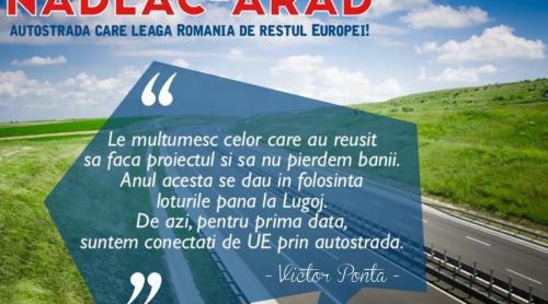 Autostrada care leagă pentru prima dată România de UE