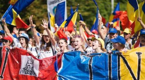 Marșul pentru unirea Basarabiei cu România ajunge, duminică, la Cotroceni - Vezi traseul