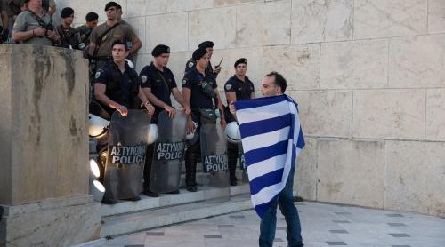 GRECIA. Miercuri, zi de greve şi zi de vot în Parlament