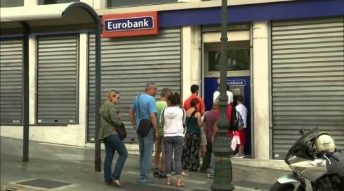 Băncile din Grecia rămân închise până duminică