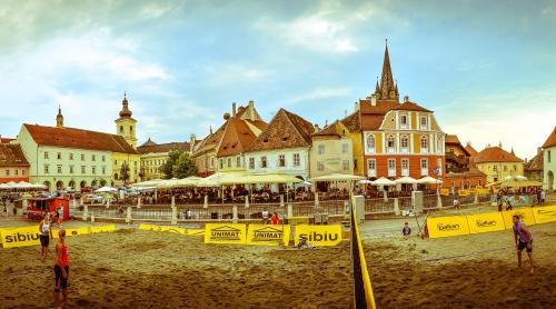 Sibiu a devenit litoralul Transilvaniei