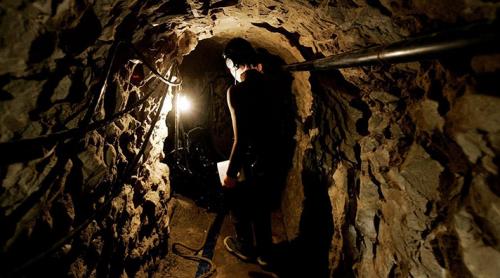 Tunel între Mexic și SUA, pentru trafic de droguri. Cum arată labirintul subteran descoperit în Tijuana (VIDEO)