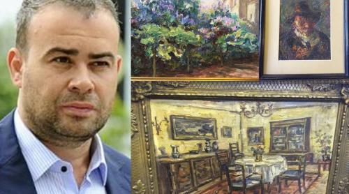 Procurorii au planuri mari cu obiectele de artă ale corupţilor. Unde ar putea ajunge cele 100 de tablouri din  pereţii lui Darius Vâlcov?