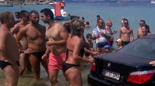 Compatriotul nostru, cocalarul cu BMW... Mândri că suntem români! (VIDEO)