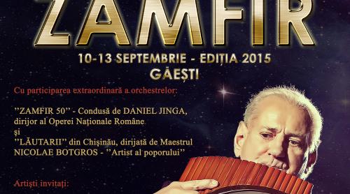 Festivalul Internaţional de Nai Gheorghe Zamfir transformă Găeştiul într-un oraş al muzicii