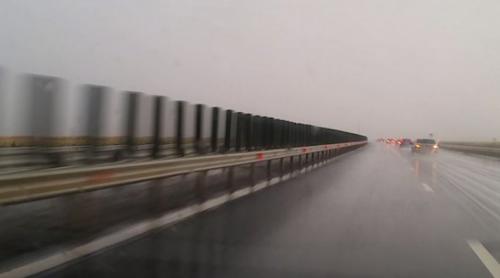În România, AUTOSTRĂZILE devin „drumuri kamikaze” la prima ploaie