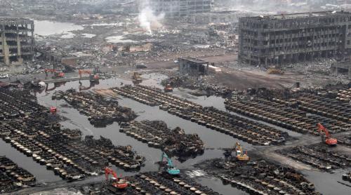 O nouă explozie în China, la 10 zile de la catastrofa de la Tianjin