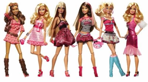 Păpuşile de tip Barbie le 