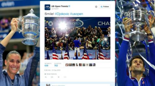 Novak Djokovic, rege la US Open. Ploaia i-a purtat noroc sârbului, care l-a învins pe Roger Federer