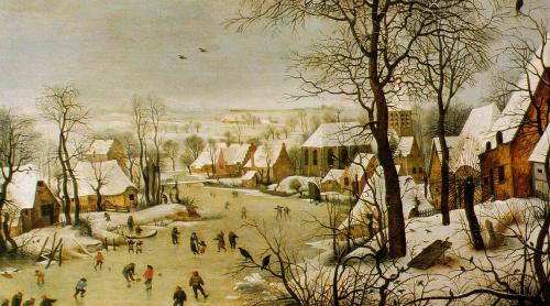 O istorie a iernii în Europa...pornind de la un tablou al lui Pieter Brueghel cel Tânăr