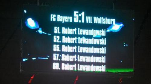 Lewandowschi-Wolsburg 5-1. Magia unui fotbalist (VIDEO)
