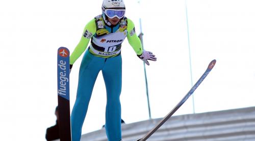 Dana Haralambie, fata cu schiuri in loc de aripi. In lumea sariturilor cu schiurile iti este interzis sa-ti faci cruce 