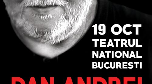 Concertul Dan Andrei Aldea de la Teatrul Naţional a fost anulat