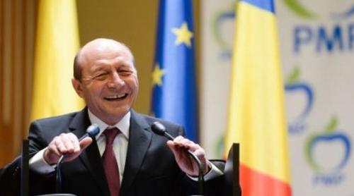 Băsescu s-a înscris în PMP: 