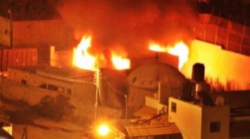 Mormântul lui Iosif de la Nablus, în nordul Cisiordaniei, a fost incendiat de palestinieni (VIDEO)