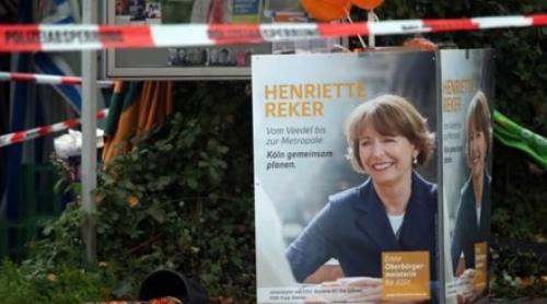 Candidata independentă la primăria orașului Koln, ÎNJUNGHIATĂ într-o piață din metropola germană