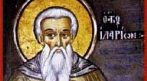 Calendar ortodox 21 octombrie: Sfântul Ilarion cel Mare