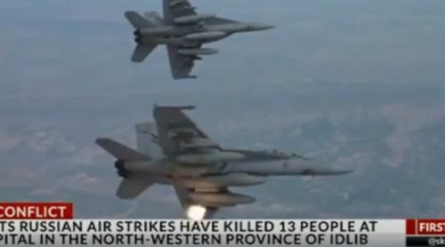 Rușii au bombardat un spital sirian de campanie. 13 oameni au fost uciși în raidurile aeriene (VIDEO)