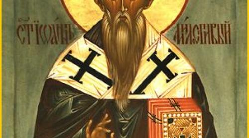 Calendar ortodox 12 noiembrie: Sfântul Părinte Ioan Milostivul 