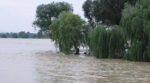 Avertizarea Cod Portocaliu de inundații pentru râul Neajlov, prelungită. Codul Galben, extins și el
